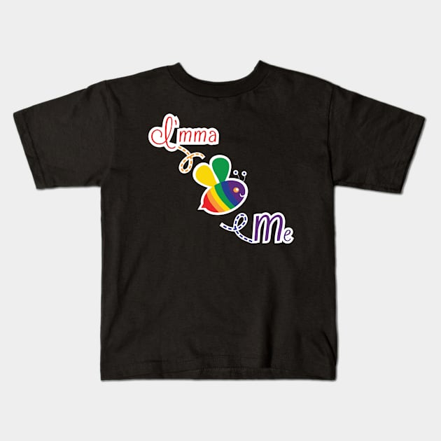 I'mma Bee Me (LGBTQIA+ Pride) Kids T-Shirt by Last Candle Games